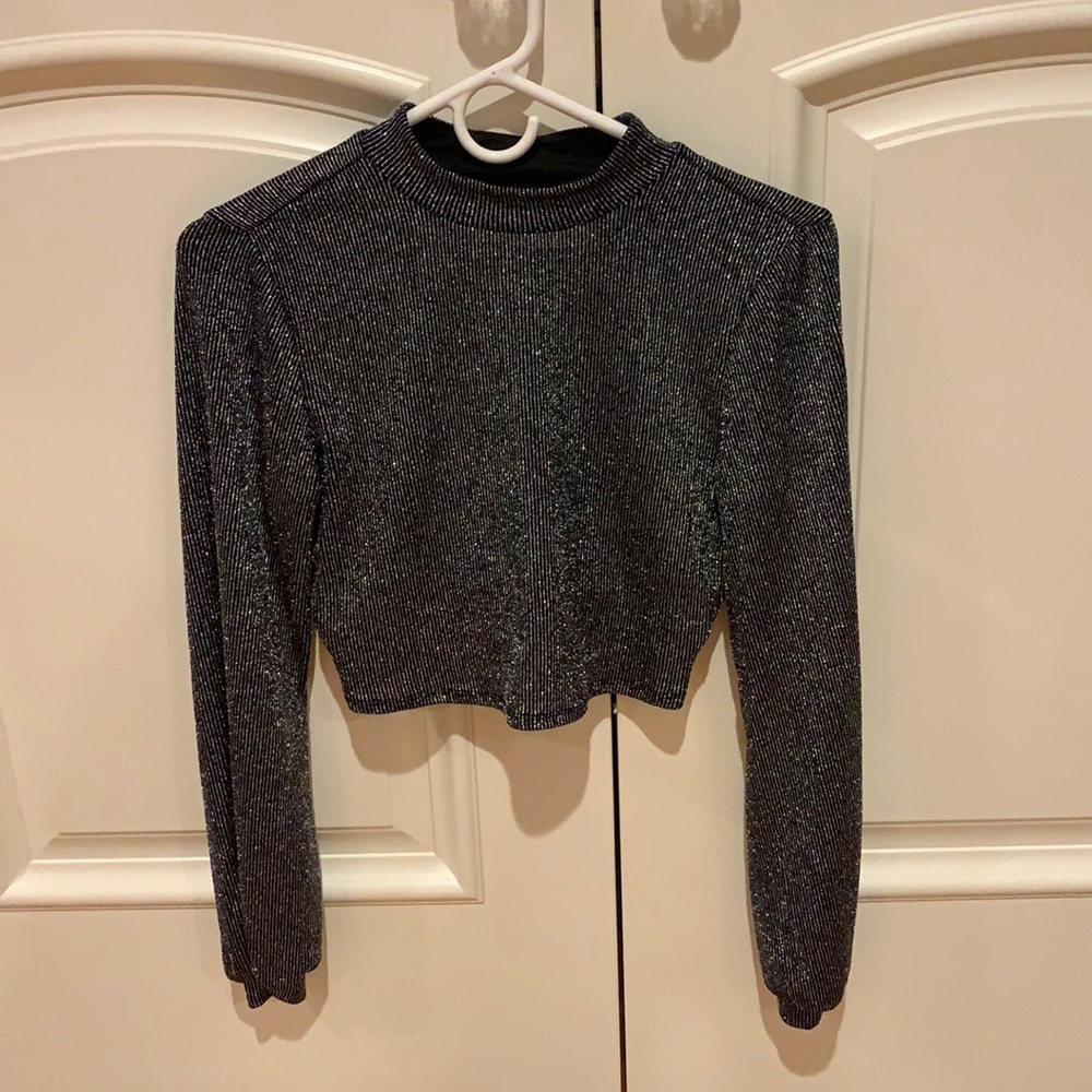 Glitter Reversible Top